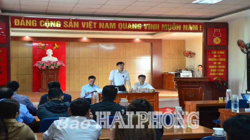 Giải phóng mặt bằng Dự án khu đô thị mới Bắc sông Cấm: Đối thoại, vận động một số hộ dân xã Tân Dương, Dương Quan