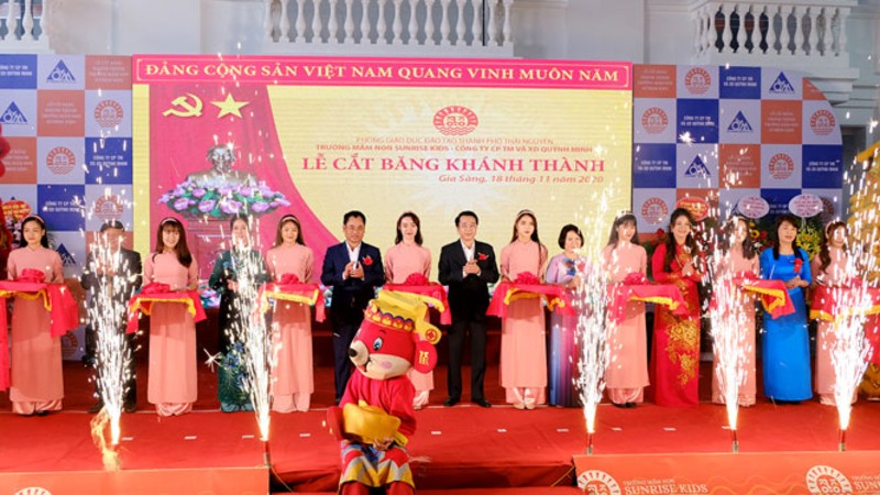 Khánh thành Trường Mầm non Sunrise Kids