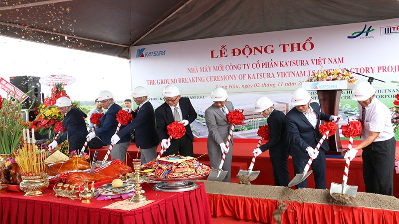 Katsura Việt Nam xây dựng nhà máy mới tại Khu công nghiệp Long Hậu 3