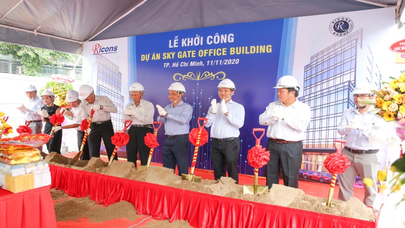 Ricons khởi công dự án cao ốc văn phòng Sky Gate