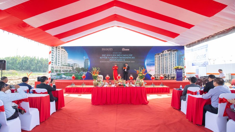 Ricons khởi công dự án River Garden Residences