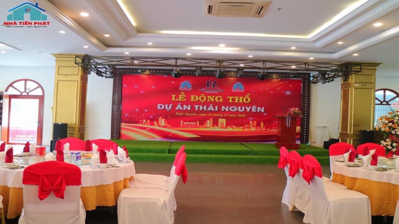 Lễ Động thổ dự án Thái Nguyên của công ty Nhà Tiến Phát