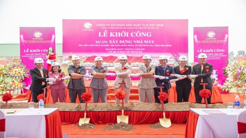 TLG Group khởi công xây dựng nhà máy Sơn với tổng vốn đầu tư lên tới 7,5 triệu USD