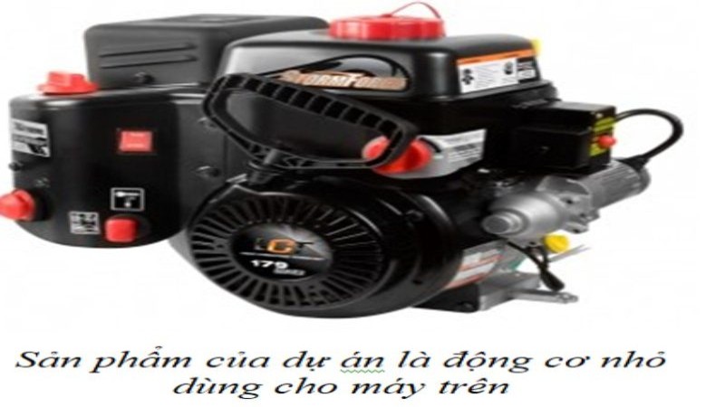 Cấp giấy chứng nhận đầu tư thực hiện dự án sản xuất động cơ nhỏ