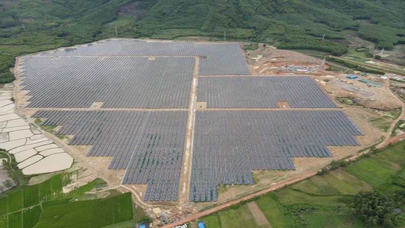 NSN đóng điện thành công dự án Điện mặt trời Mỹ Hiệp 50 MWp