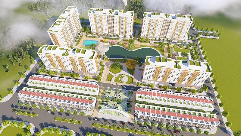 Quy hoạch Khu dân cư phía Bắc khu nhà ở xã hội Nhơn Bình