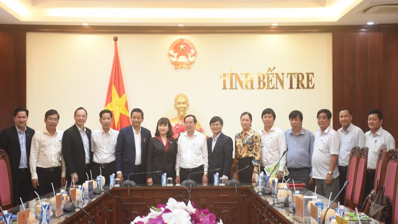 Chủ tịch UBND tỉnh Trần Ngọc Tam tiếp và làm việc với Tập đoàn Thành Thành Công