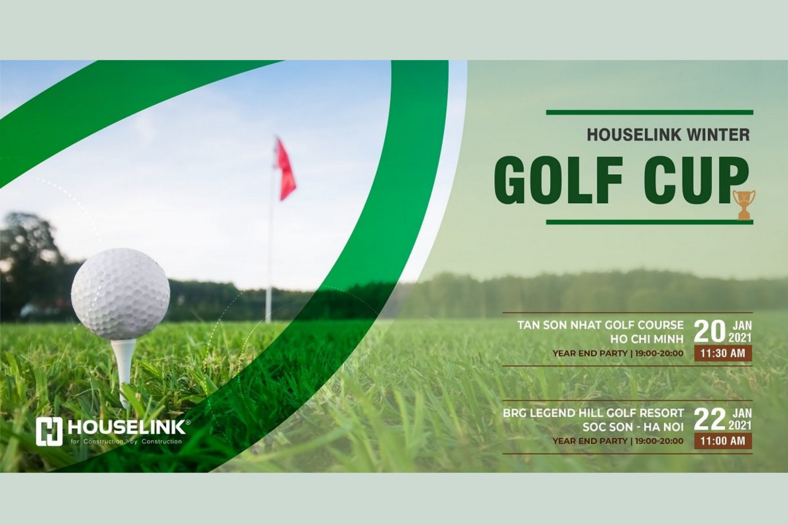 HOUSELINK WINTER GOLF CUP 2021 – Construction Community Networking Party