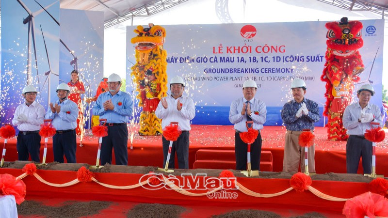 Cà Mau sẽ có thêm nhà máy điện gió tại Nguyễn Huân