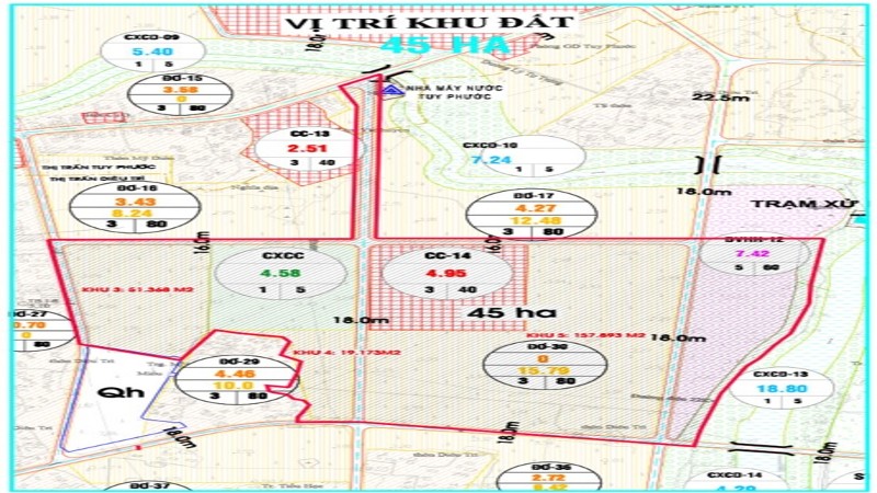 Đầu tư dự án Khu đô thị xanh Đông Bắc Diêu Trì