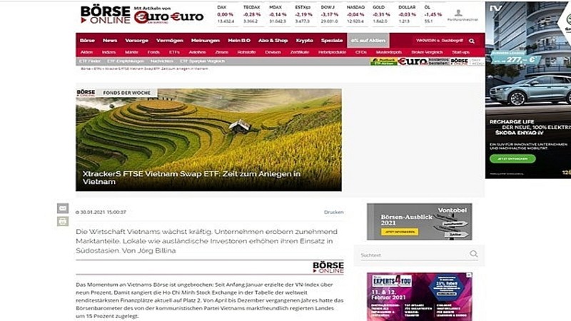 German newspaper spotlights Vietnam’s potential for foreign investment