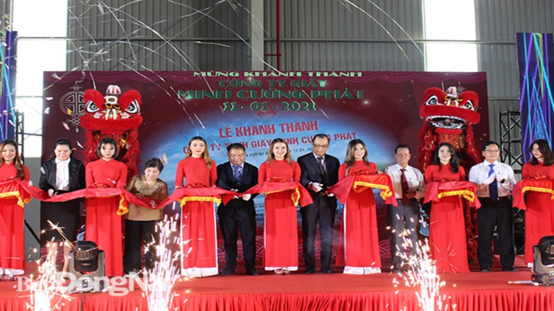 Khánh thành nhà máy giấy Minh Cường Phát