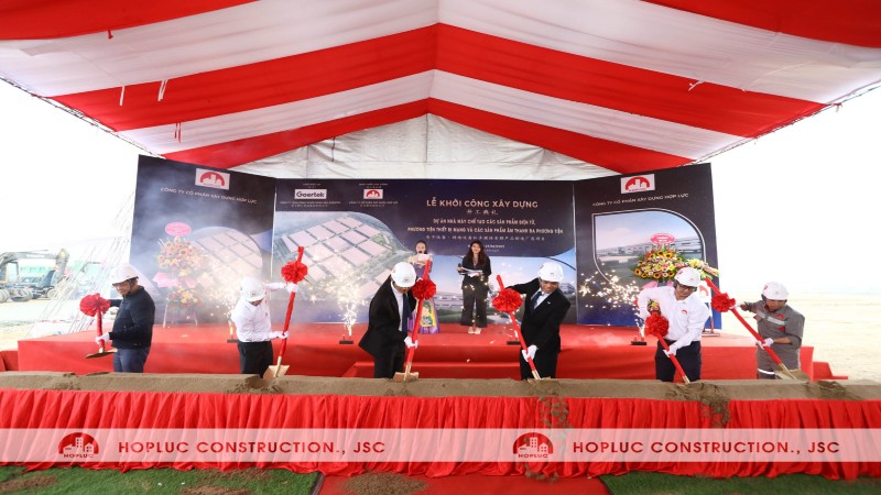 Lễ khởi công Goertek Nghệ An giai đoạn 1