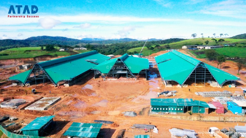 ATAD thực hiện dự án Dairy Farm, Sri Lanka