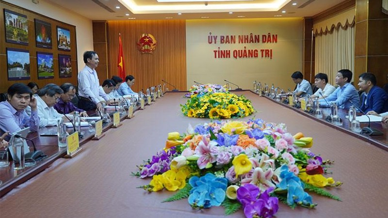 Chủ tịch UBND tỉnh Võ Văn Hưng tiếp và làm việc với các nhà đầu tư Hà Nội