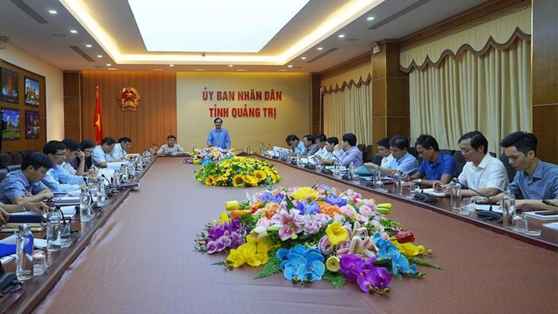 UBND tỉnh Quảng Trị nghe Công ty Cổ phần Hacom Holdings báo cáo quy hoạch các dự án trên địa bàn