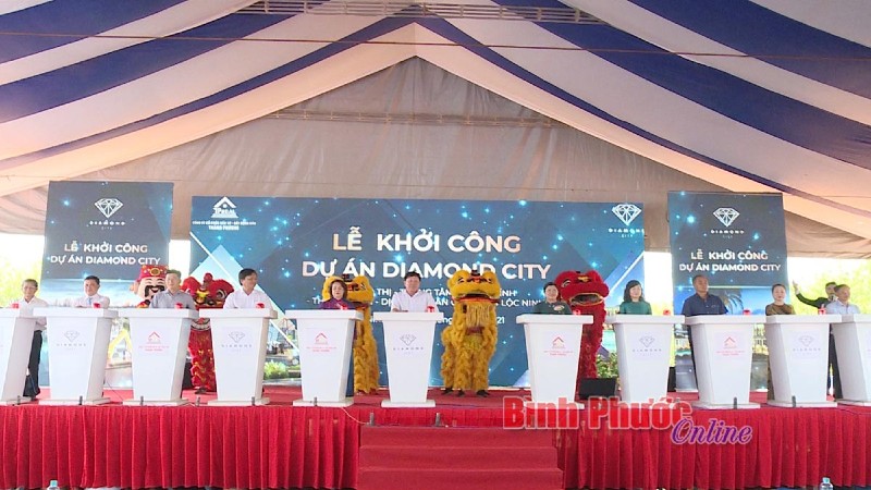 Khởi công dự án Diamond City tại Lộc Ninh