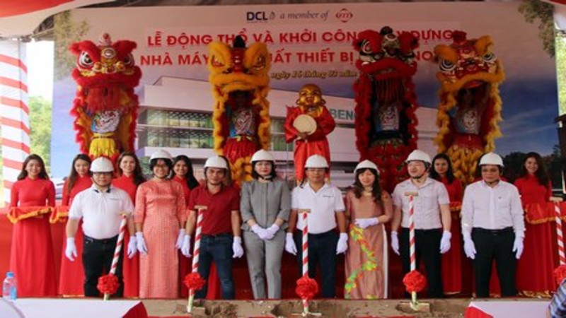 Khởi công nhà máy sản xuất thiết bị y tế đạt chuẩn châu Âu