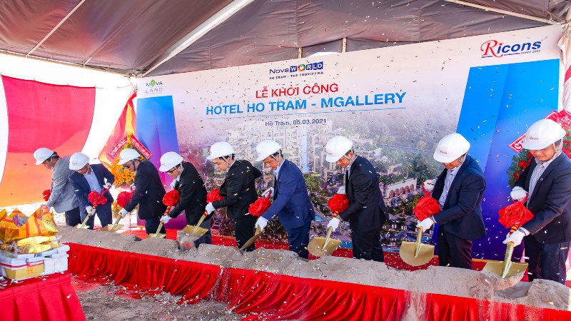 Ricons khởi công dự án khách sạn 5 sao Hotel Ho Tram Mgallery