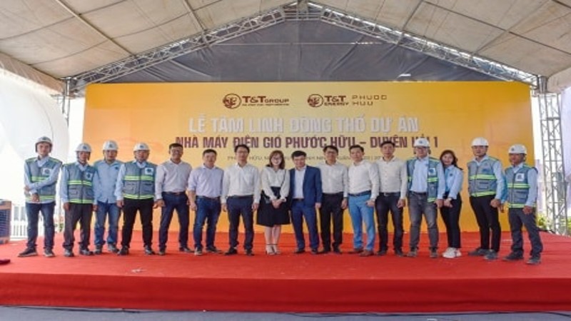 Khởi công xây dựng điện gió Phước Hữu – Duyên Hải 1