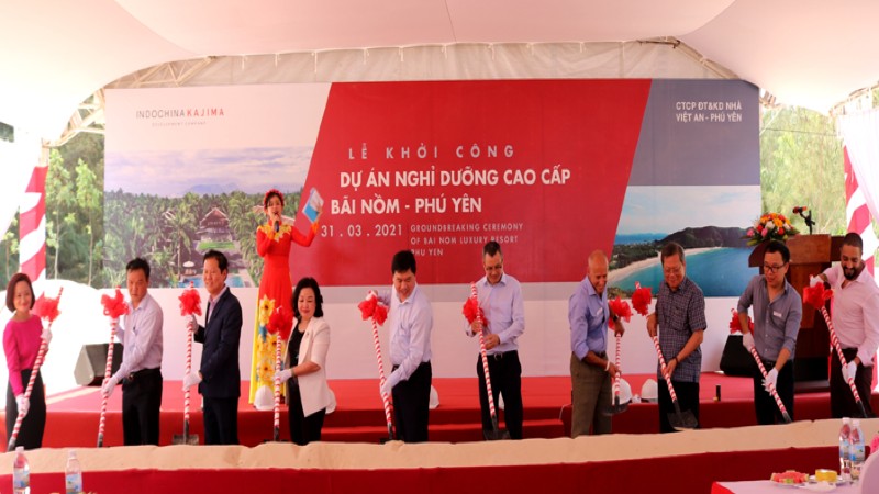 Khởi công Dự án nghỉ dưỡng cao cấp Bãi Nồm