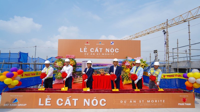 Tập đoàn Đất Xanh cất nóc cao ốc căn hộ – văn phòng hạng sang tại TP. Thủ Đức