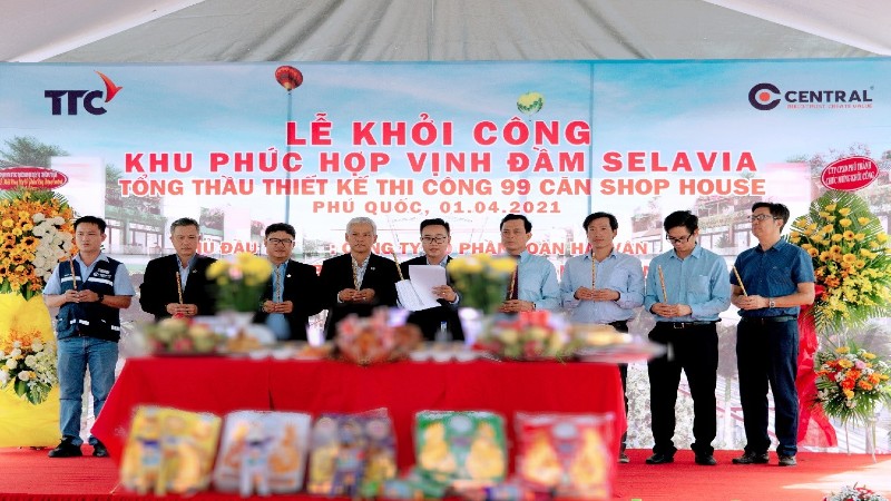 Lễ khởi công dự án Khu phức hợp Vịnh Đầm Selavia