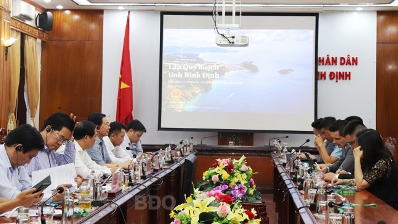 McKinsey & Company đề xuất tư vấn lập quy hoạch tỉnh Bình Định