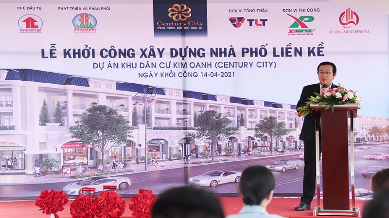 Khởi công xây dựng nhà phố liên kề tại dự án Century City