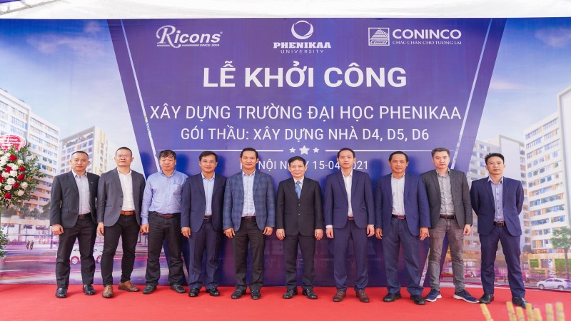 Ricons khởi công xây dựng Trường Ðại học Phenikaa