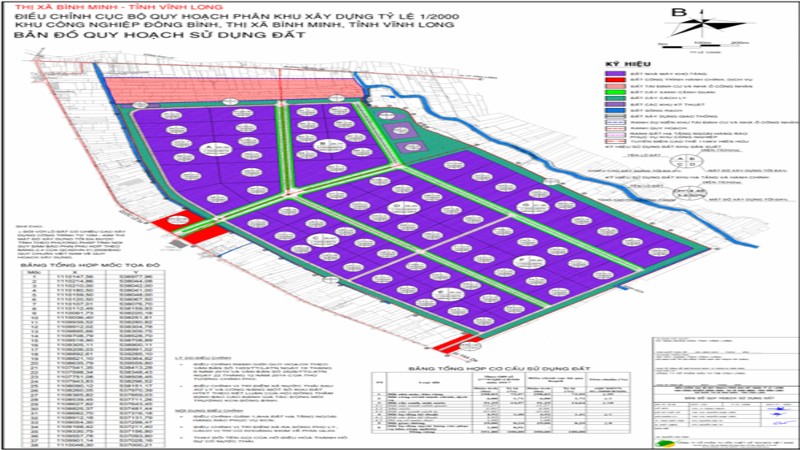 Thành lập Khu công nghiệp Đông Bình, thị xã Bình Minh, tỉnh Vĩnh Long.