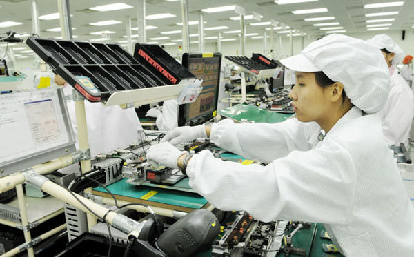 A comparison of Vietnam, China and US economic structure