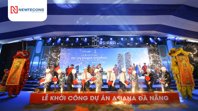 Newtecons khởi công “Khu căn hộ Resort 5 sao” Asiana Đà Nẵng