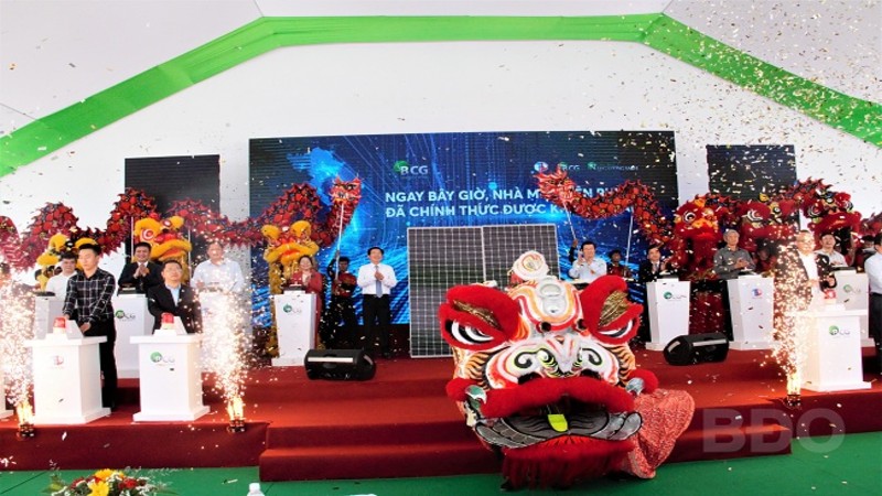 Khánh thành Nhà máy điện mặt trời Phù Mỹ