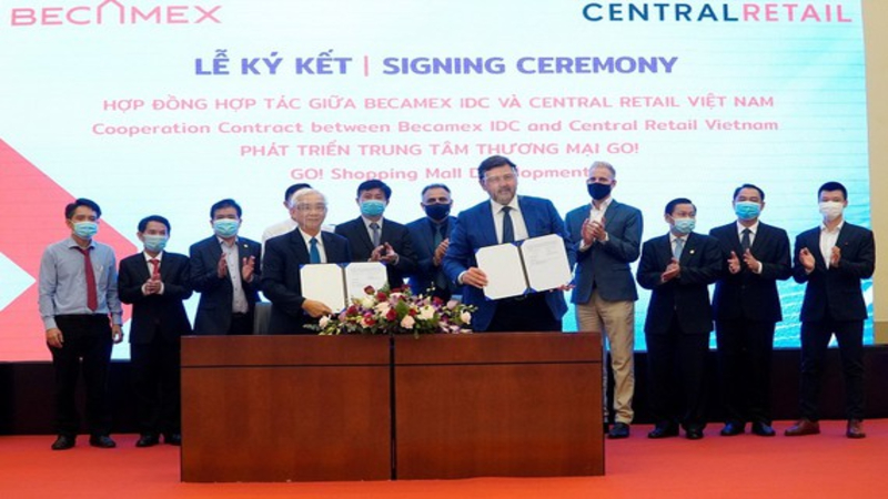 Becamex IDC và Central Retail Vietnam hợp tác phát triển Trung tâm Thương mại ‘Go!’