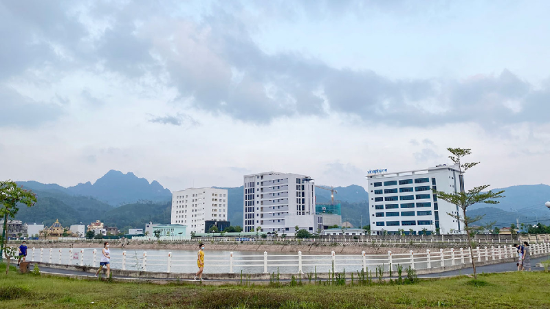 Điểm nhấn đô thị thành phố Hòa Bình