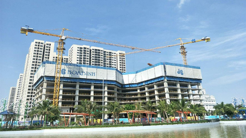 Xây dựng Hòa Bình thành lập công ty đầu tư dự án 900 tỷ đồng