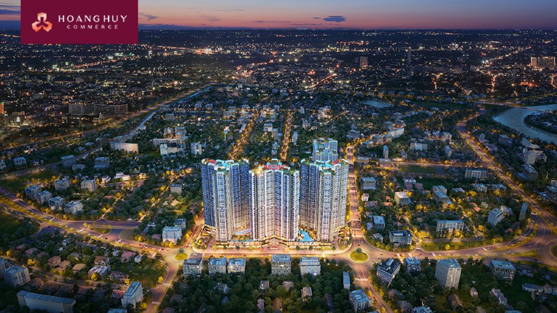 Hải Phòng: Khởi công Dự án đầu tư xây dựng 3 tòa nhà hỗn hợp Hoàng Huy Commerce