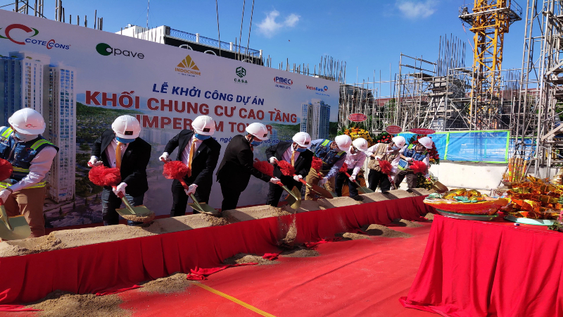 Coteccons khởi công dự án Imperium Town tại TP Nha Trang