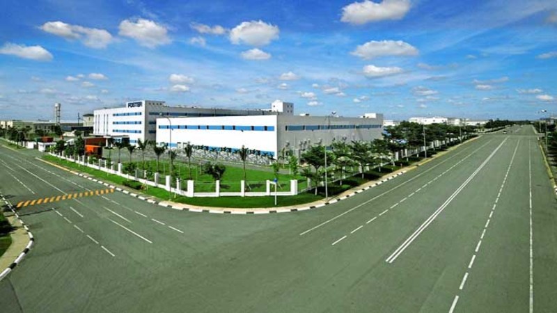 KCN Nam Sơn Hạp Lĩnh có tổng diện tích 300 ha, trong đó diện tích đất thương phẩm là 204,1 ha.