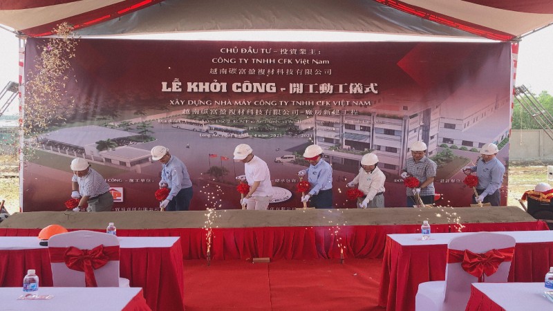 Lễ khởi công Nhà máy Công Ty TNHH CFK Việt Nam