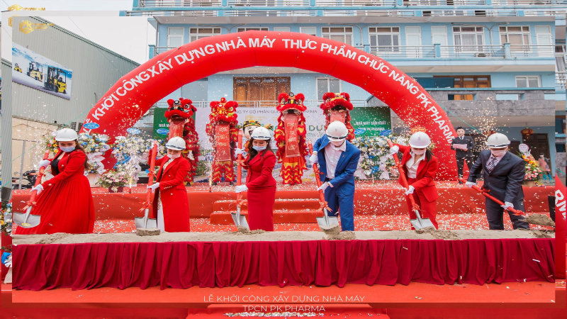 Phạm Kim Group khởi công xây dựng nhà máy TPCN PK Pharma