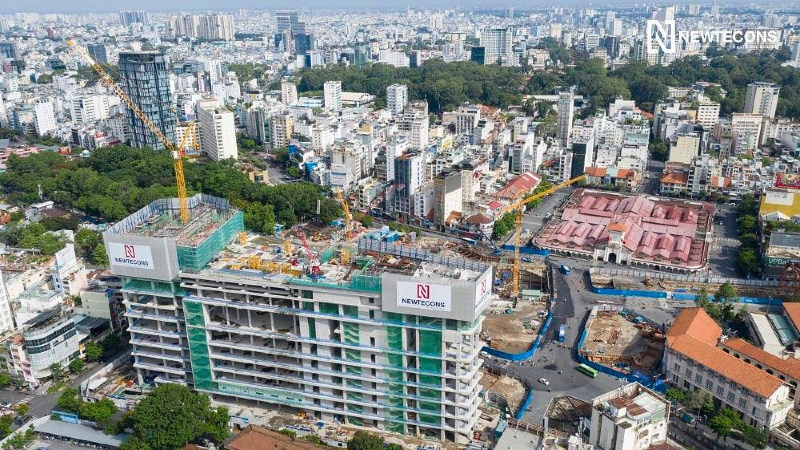 Newtecons khởi công lần 2 dự án căn hộ đắt nhất Việt Nam sau 2 tháng nhận chuyển giao công trường từ CotecCons