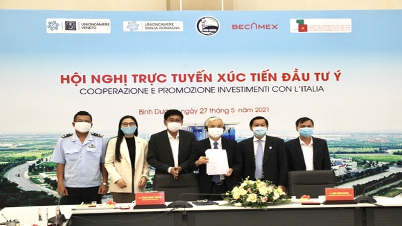 Xúc tiến đầu tư Italia vào tỉnh Bình Dương