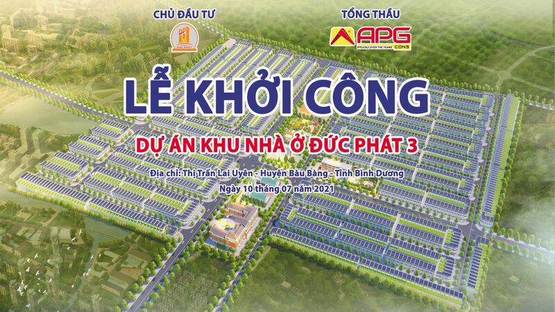 Lễ khởi công dự án ”khu nhà ở Đức Phát 3