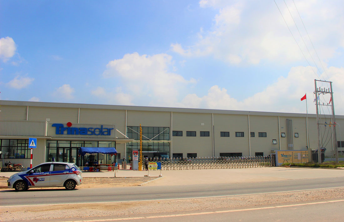 Nhà máy phát triển năng lượng Trina Solar: Chính thức đi vào hoạt động