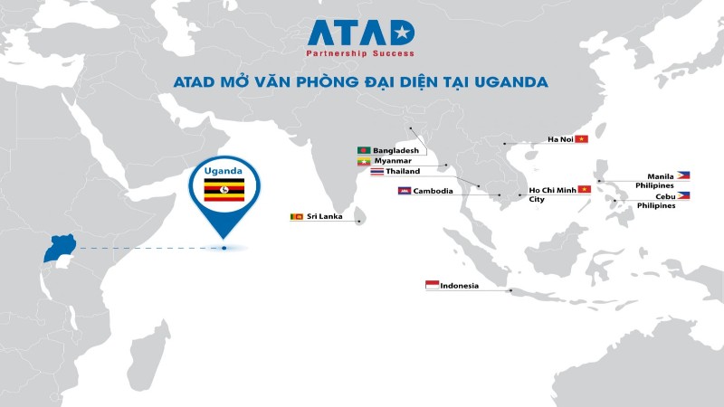 Atad mở văn phòng đại diện mới tại Uganda