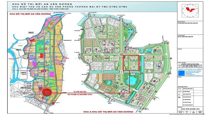 Thừa Thiên – Huế giao đất tại KĐT An Vân Dương cho liên danh Phú Xuân làm dự án