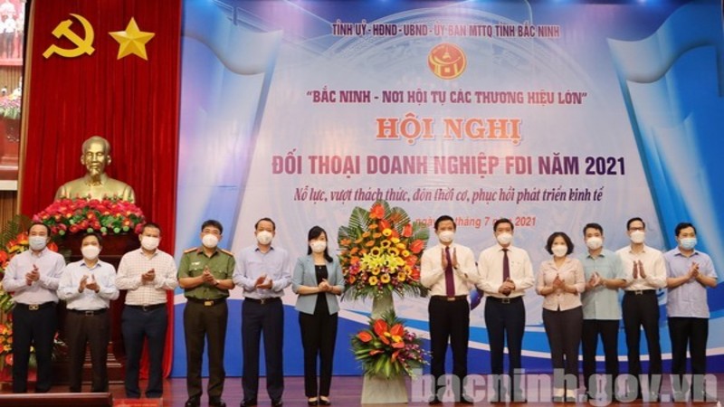 Gần 200 doanh nghiệp FDI tham gia hội nghị đối thoại tại Bắc Ninh