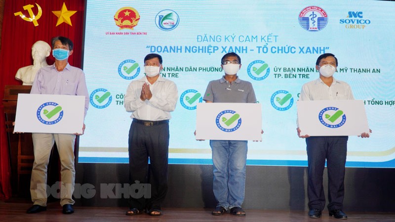 Khởi động dự án “Thành phố xanh Bến Tre”